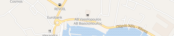 Karte AB Vasilopoulos Porto Cheli
