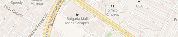 Karte Bulgaria Mall Sofia