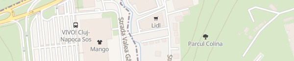 Karte Lidl Strada Colinei Cluj-Napoca