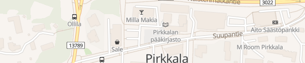 Karte Suupantori Pirkkala
