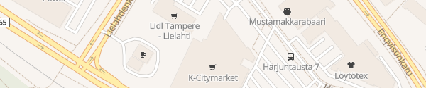 Karte K-Citymarket Lielahti Tampere