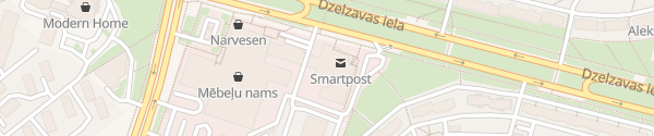 Karte Zoohandlung Rīga