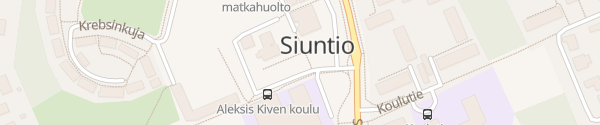 Karte Siuntion kunta Siuntio