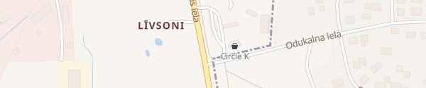 Karte Circle K Odukalns