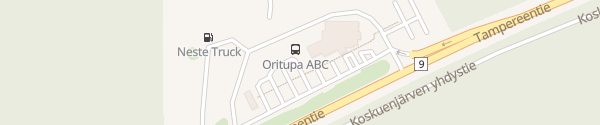 Karte ABC Oritupa Orivesi