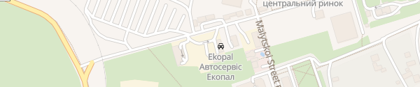 Karte Tankstelle Ekopal Калуш