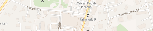 Karte S-market Orivesi