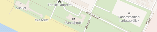 Karte Rannahotell Pärnu