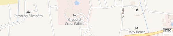 Karte Grecotel Creta Palace Rethymno