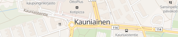 Karte K-Supermarket Grani Kauniainen