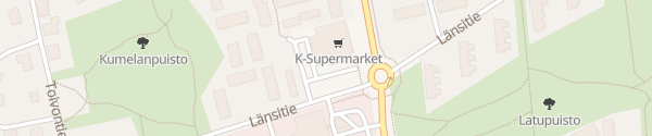 Karte K-Supermarket Kumela Riihimäki
