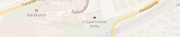 Karte K-Supermarket Derby Espoo