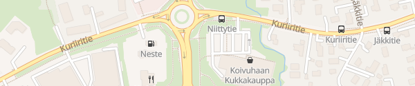 Karte S-market Koivuhaka Vantaa