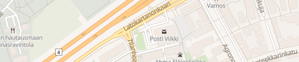 Karte K-Supermarket Viikki Helsinki