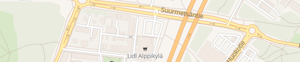 Karte Lidl Alppikylä Helsinki