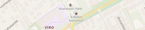 Karte K-Market Kalevantori Kerava