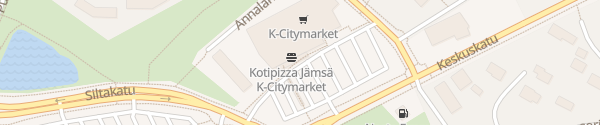 Karte K-Citymarket Jämsä