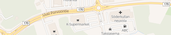 Karte K-Supermarket Söderkulla Sipoo