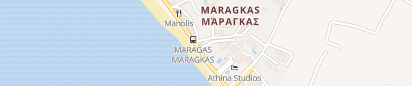 Karte Maragas Camping Naxos