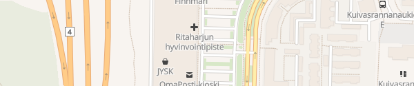 Karte Ideapark Shoppingcenter Oulu