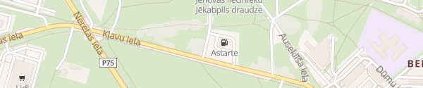 Karte Astarte-Nafta Jēkabpils