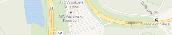 Karte ABC Vaajakoski Jyväskylä