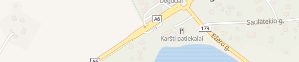 Karte Öffentlicher Parkplatz Degučiai
