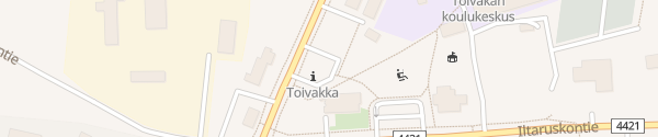 Karte Toivakkatalo Toivakka