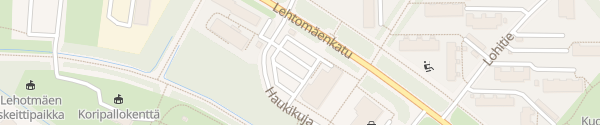 Karte S-market Lehtomäki Kouvola