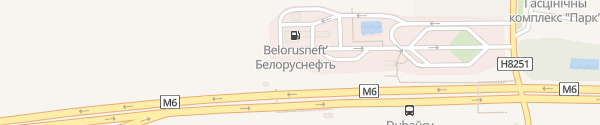 Karte Belorusneft Tankstelle 38 Шараі