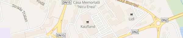 Karte Kaufland Strada Nicu Enea Bacău