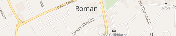 Karte Strada Unirii Roman