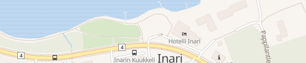 Karte Supercharger Hotelli Inari Inari