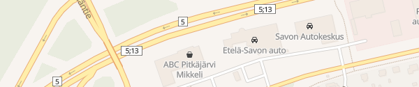 Karte ABC Pitkäjärvi Mikkeli