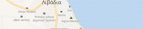 Karte Livadia Tilos