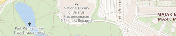Karte Nationalbibliothek Minsk