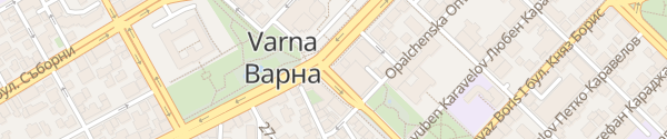 Karte Landmark Centre Varna