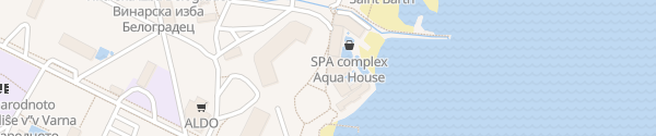 Karte Aqua House Hotel & Spa Varna