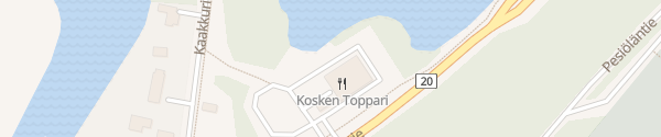 Karte Kosken Toppari Taivalkoski