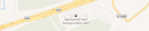 Karte Belorusneft Tankstelle 67 Карытніца