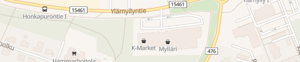 Karte K-Market Ylämylly