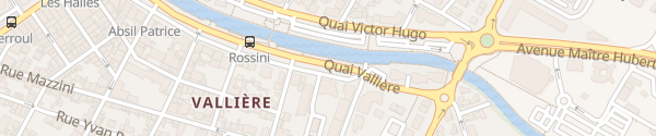 Karte Quai Vallière Narbonne