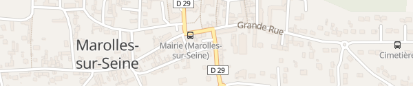 Karte Rue Blanchard Marolles-sur-Seine