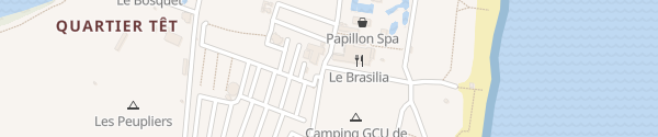 Karte Camping Le Brasilia Canet-en-Roussillon