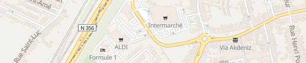 Karte Intermarché Super Mons-en-Barœul