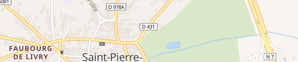 Karte Avenue du 8 Mai Saint-Pierre-le-Moûtier