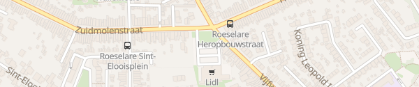 Karte Lidl Vijfwegenstraat Roeselare