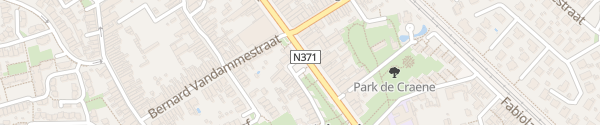 Karte Zwarte Leeuwstraat Blankenberge