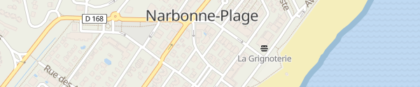 Karte Hôtel de la Clape Narbonne