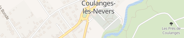 Karte Rue Louise Michel Coulanges-lès-Nevers